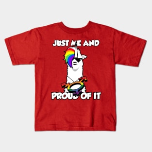 Just me and proud Kids T-Shirt